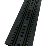 SB04 Rubber Speed Bump With 2 Channels for Cables